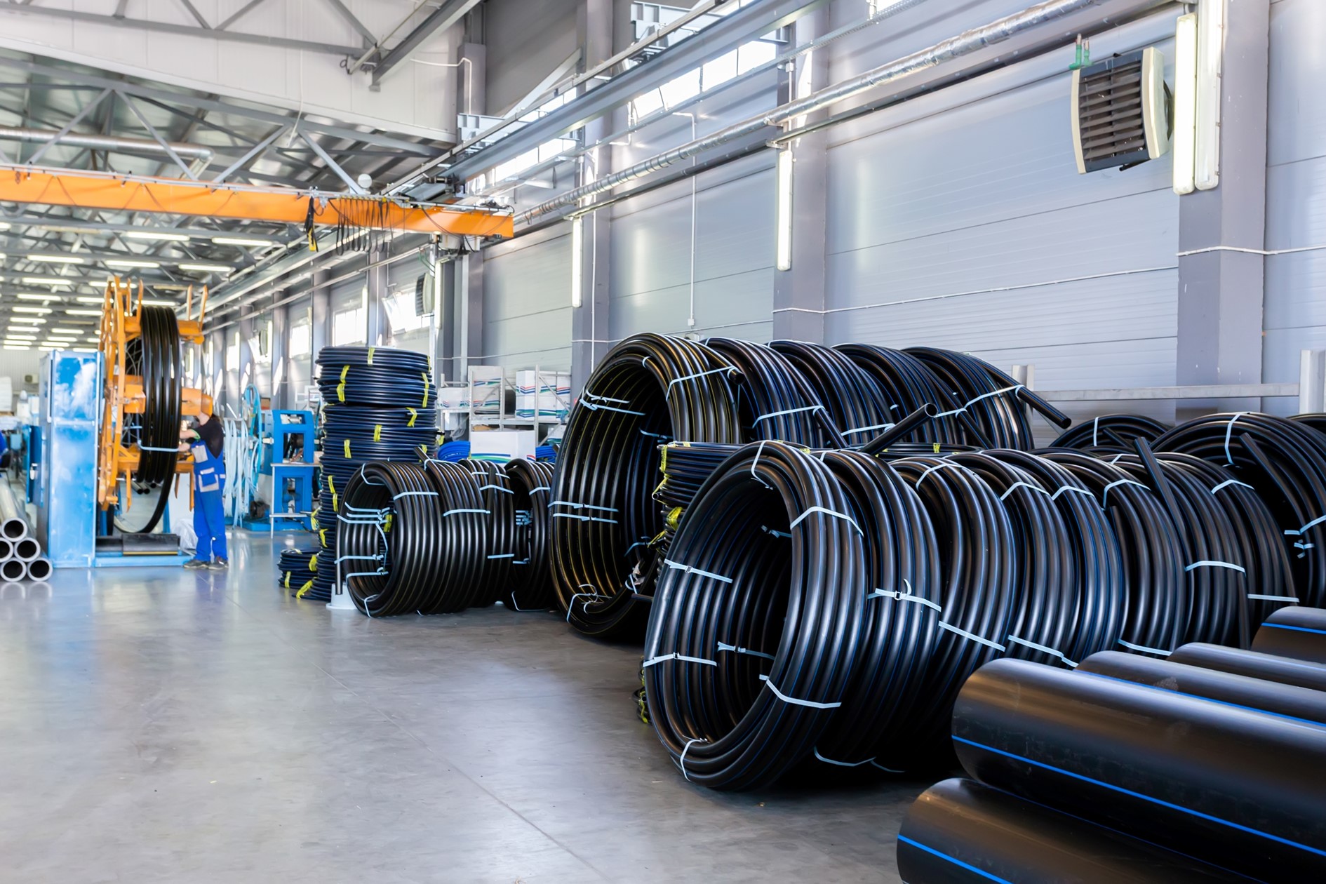 DISTRIBUTION OF PVC PIPES